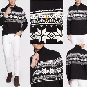 Polo by Ralph Lauren Black and White Sweater